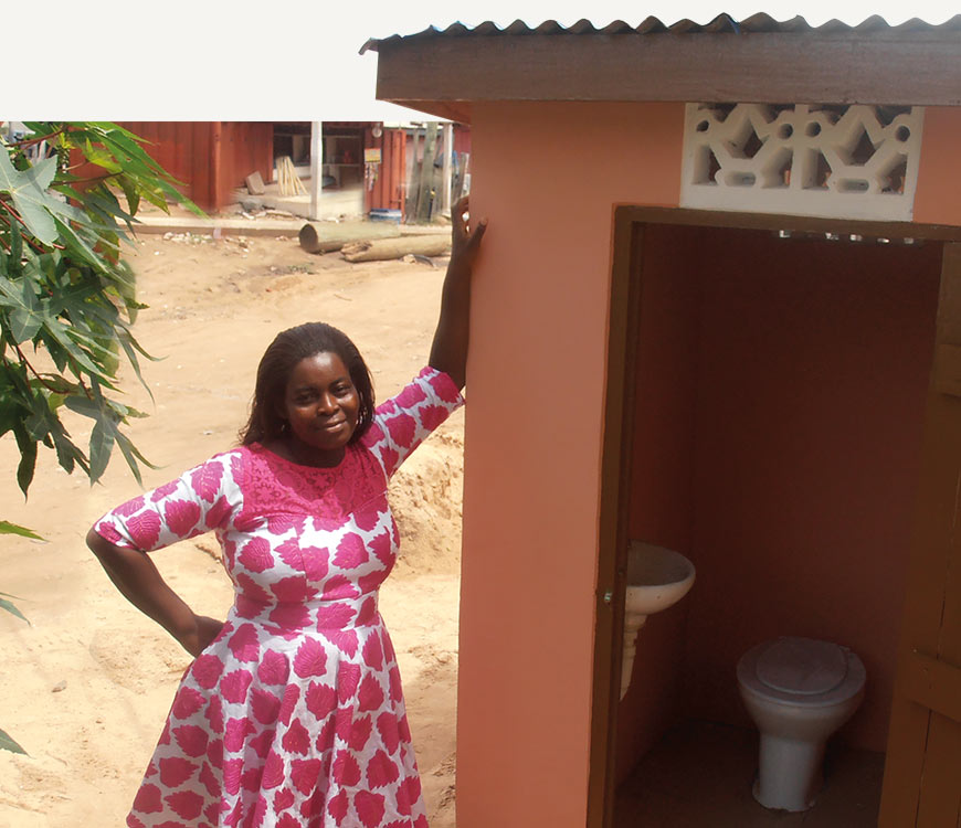 impacc_header-image_05a-1 A WashKing toilet owner next to her toilet